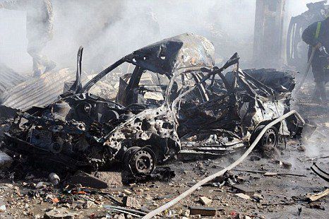 Две експлозии убиха десетки в Дамаск