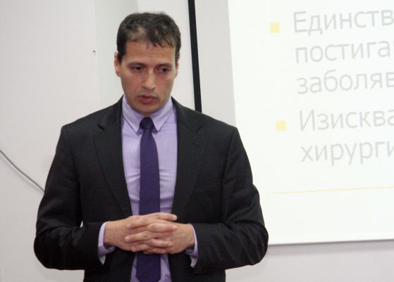 Д-р Емануил Найденов. Снимка Сергей Антнов.