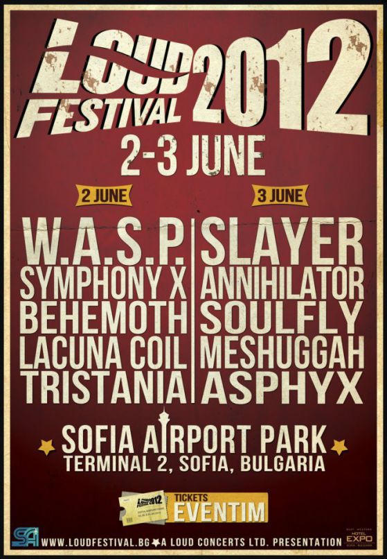 Плакатът на Loud Festival