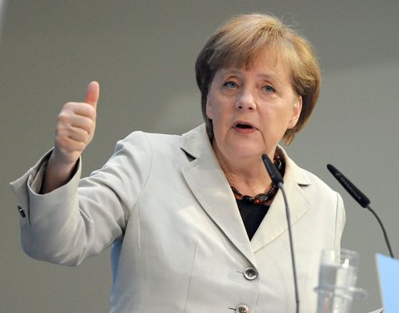 За гръцките медии Меркел е нацистка и чудовище, което заслужава съд и затвор.Снимка: БГНЕС