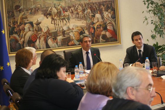 Кръгла маса при президента. Снимка: Сергей Антонов