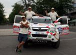 Ценков и Маринов представиха автомобила си Opel Antara за Дакар 2013