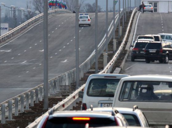 Околовръстното шосе в София. Снимка: БГНЕС