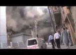 Бомбен атентат в сградата на сирийската телевизия