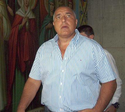 Бойко Борисов по време на днешното посещение във Варна. Снимка: БГНЕС