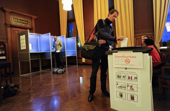 В Холандия започват парламентарни избори. Снимка: ЕПА / БГНЕС