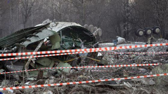 Катастрофата край Смоленск. Снимка: БГНЕС, архив