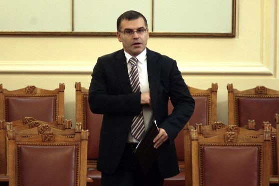 Симеон Дянков в парламента. Снимка: БГНЕС