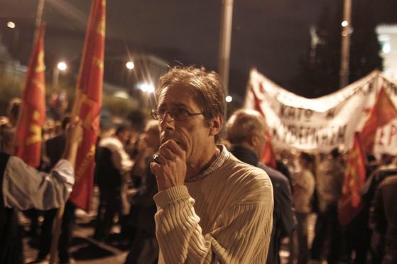 Стачка в Гърция, Снимка: ЕПА