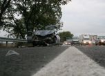 Верижна катастрофа блокира временно магистрала "Тракия" 