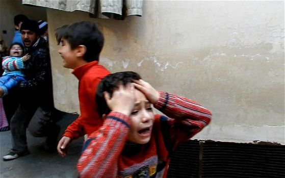 Деца загинаха при бомбардировка над Сирия, Снимка: The telegraph