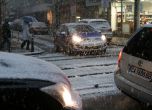 Първият сняг в София затвори шосе