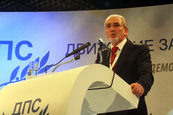 Лютви Местан е новият председател на ДПС. Снимка: Сергей Антонов