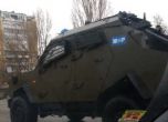Военни машини на "Цариградско шосе" (видео)