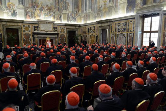 Кардиналите се събират преди избора на папа. Снимка: БГНЕС