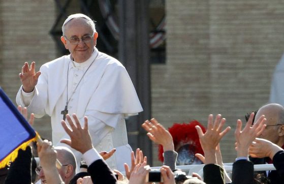Интронизацията на папа Франциск, Снимка: ЕПА