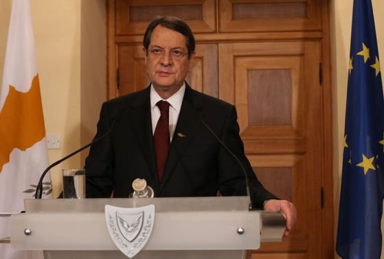 Президентът на Кипър Никос Анастасиадис, Снимка: БГНЕС