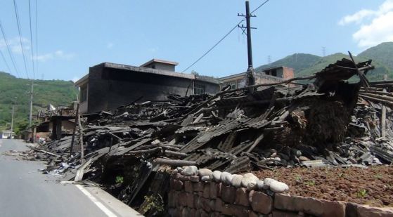 Земетресение в Китай. Снимка: ЕПА, архив