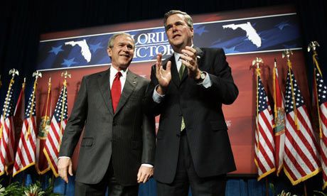 Джордж Буш и брат му Джеб Буш, Снимка: Reuters