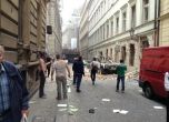 Силен взрив в Прага рани 35 души (снимки)