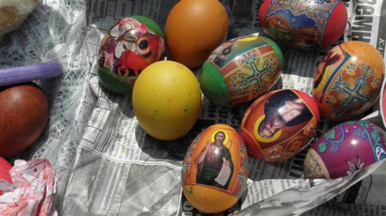 Великденски яйца. Снимка БГНЕС