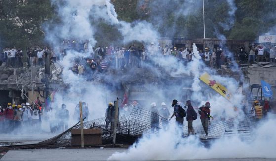 Протести в Турция, Снимка: EPA/БГНЕС