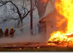 Къща изгоря заради ВиК авария