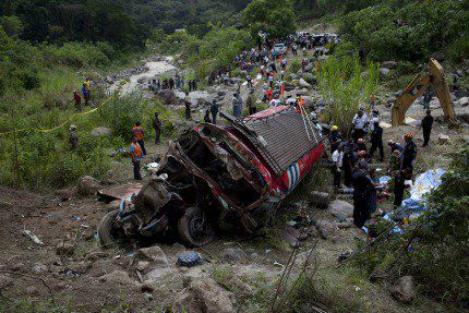43-ма загинаха при катастрофа в Гватемала, Снимка: БГНЕС