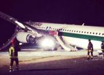 Самолет излезе от пистата на летището в Рим