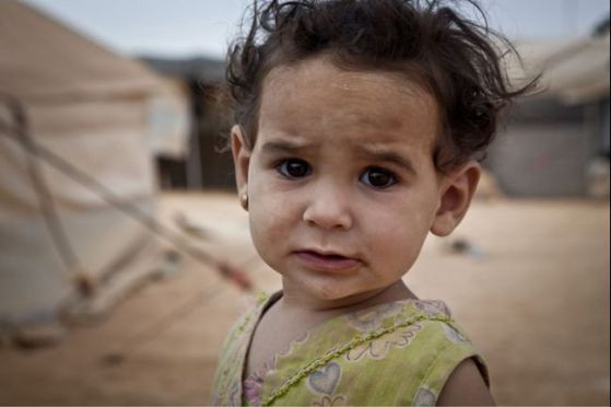 Над 11 000 деца са били убити в Сирия за трите години на гражданска война. Снимка Global Post/Jonathan Hymes
