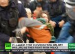 Арести и ранени след протест срещу шистовия газ в Румъния