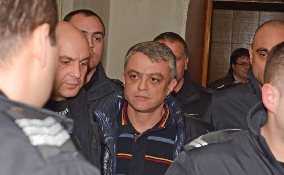 Бисер Миланов - Петното остава в ареста. Снимка: Булфото