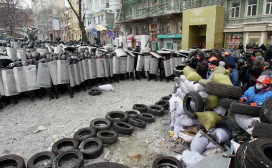 Протестът в Киев