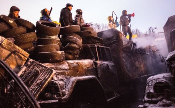 Протестиращите в Украйна превзеха сградата на аграрното министерство