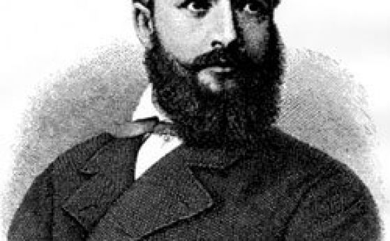 Портрет на Христо Ботев от неизвестен автор, 1888 г.