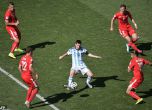 Късен гол на Ди Мария прати Аржентина на 1/4 финал 
