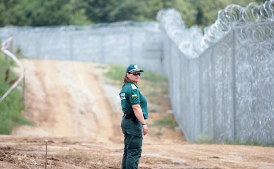 Оградата на границата с Турция