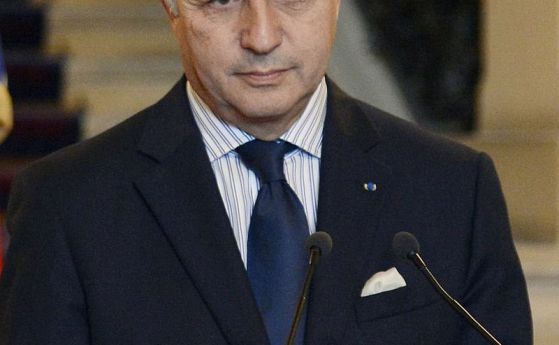 Външният министър на Франция Лоран Фабиюс.