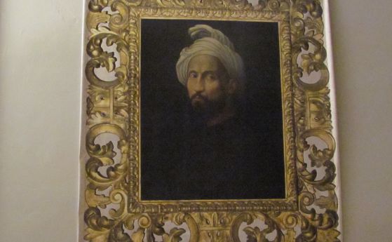 Микеланджело Буонароти, нарисуван от Джулиано Буджардини.