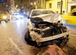 Руски дипломат помете 5 коли в София (снимки)
