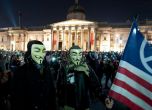 Протест в Англия завърши с насилие, Белгия и Германия сковани от стачки