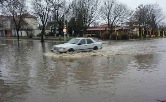 Наводнение в Раднево