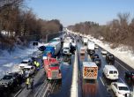 Транспортен хаос в Европа заради снега