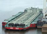 Баржа с 850 тона торови препарати потъна в Дунав