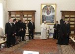 Борисов се срещна "на четири очи" с папа Франциск (галерия)