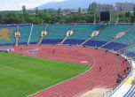 Красен Кралев и Боби Михайлов показват ремонтирания Национален стадион