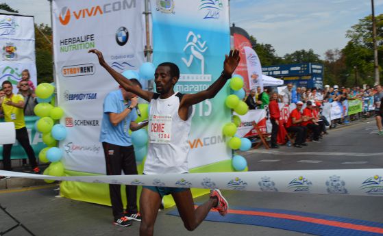 Етиопец и кенийка триумфираха на Софийския маратон
