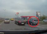 Камера запечата "подвизите" на опасен шофьор на Околовръстното в София (видео)