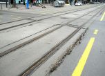 Трамвай аварира в центъра на София