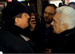 Нова среднощна акция на Сидеров в центъра на София (видео)